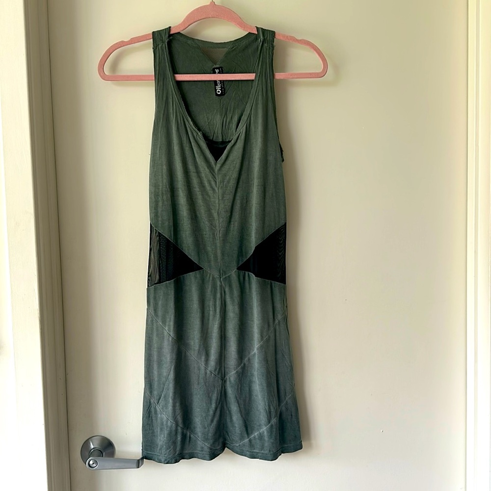 Offrandes Mesh Cut Out Dress